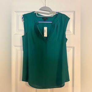 J.Crew emerald blouse